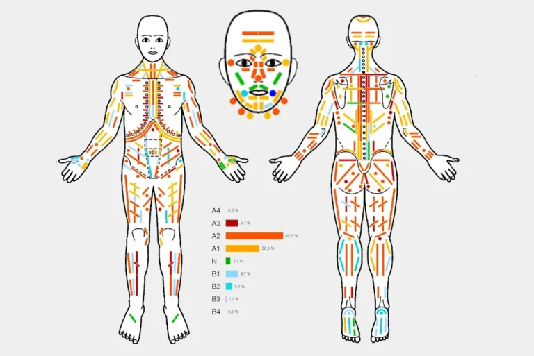 Bodynamic Bodymap - Körperkarte