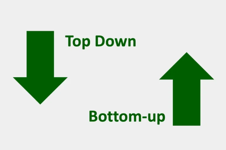 Bottom-up Therapy vs. Top-down-therapy - Methods of Body Psychotherapy