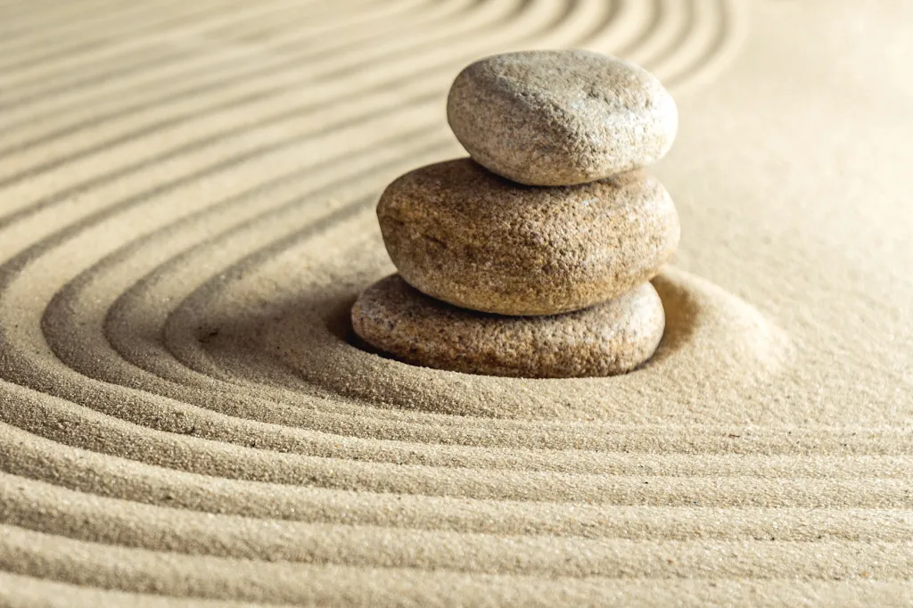 Zen garden - Symbol for Self-Regulation-Relaxation and Calming the nervous system